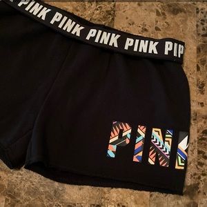 Vs Pink Aztec Shorts